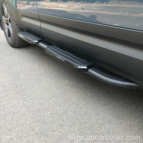 Rear bumper pedal side step running boards